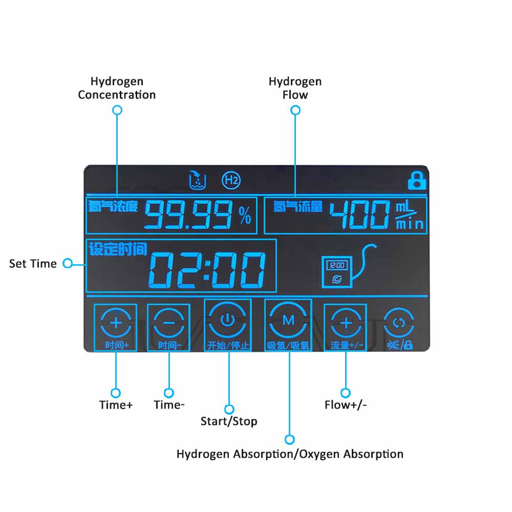 600ML Hydrogen Inhalation Machine